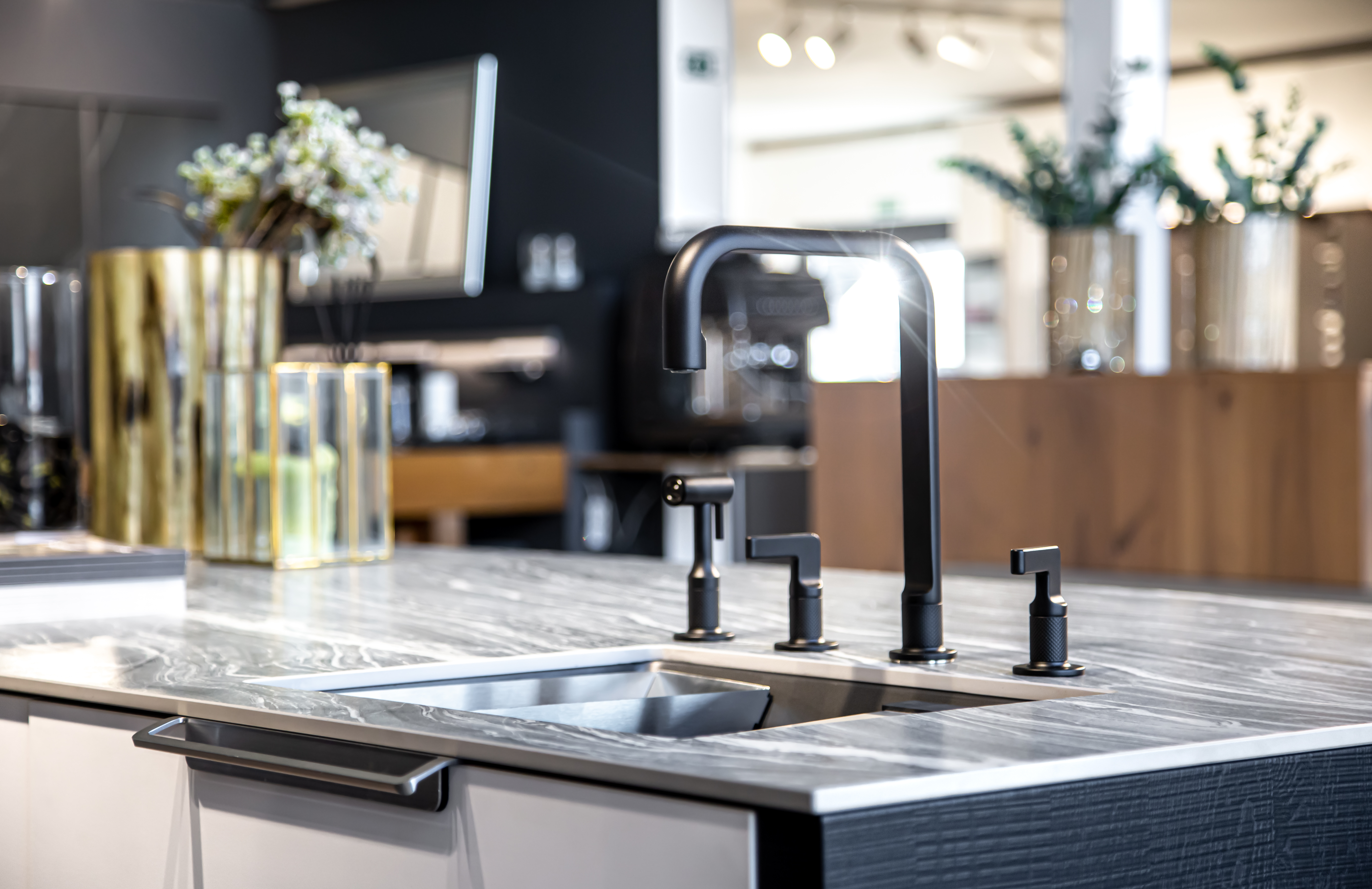 Robinetterie moderne pour cuisine