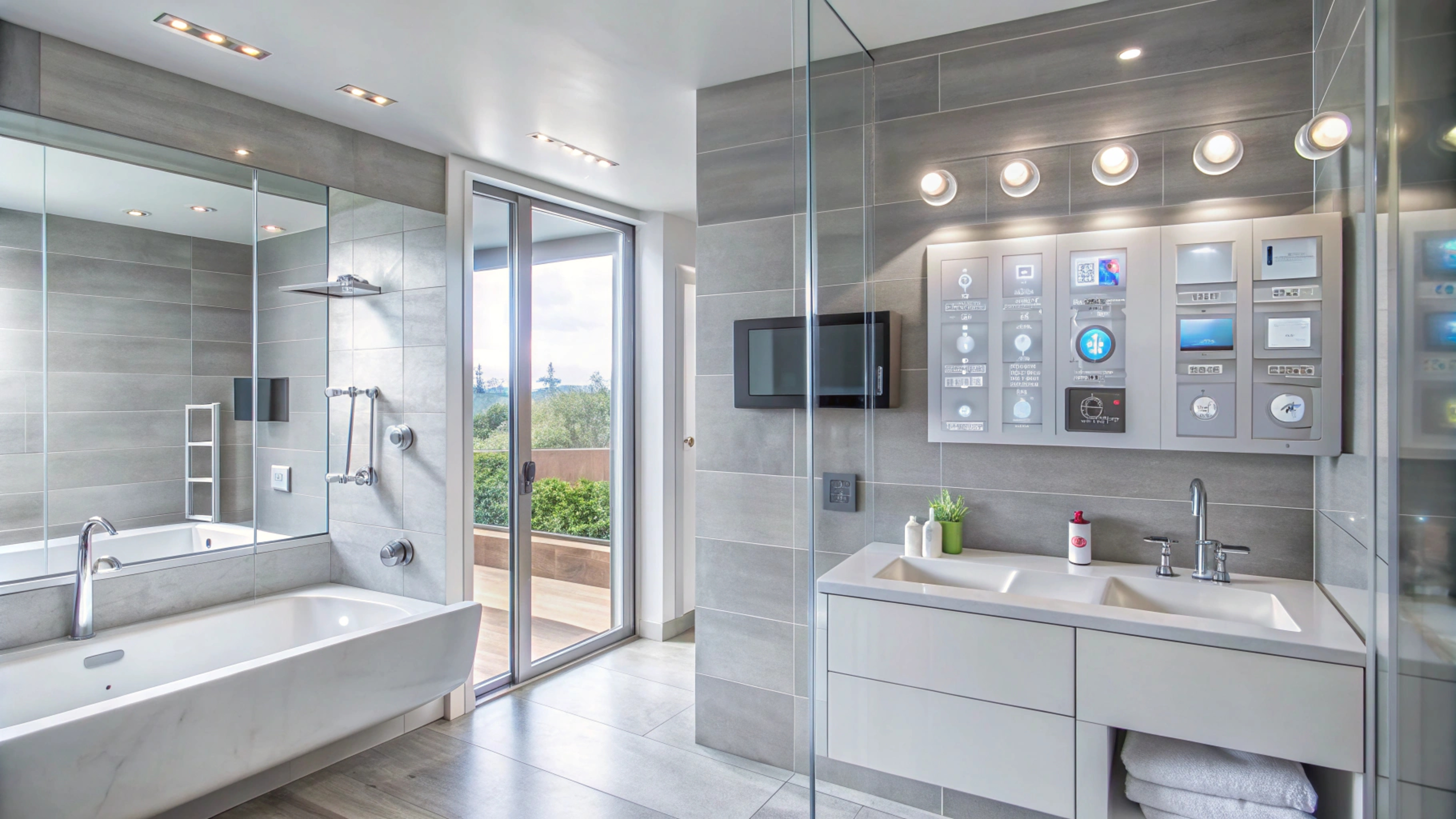 Meubles salle de bain modernes